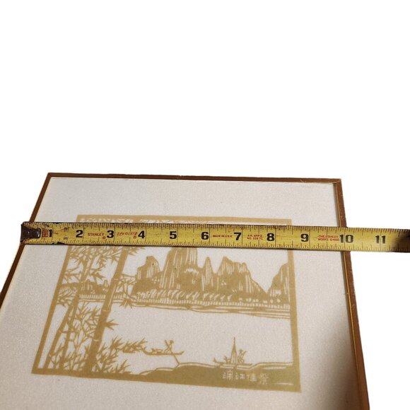 Japanese Woodblock Print By Tsuchiya Koitsu - Arashiyama Series - Framed 10" x 8 - Picture 2 of 12